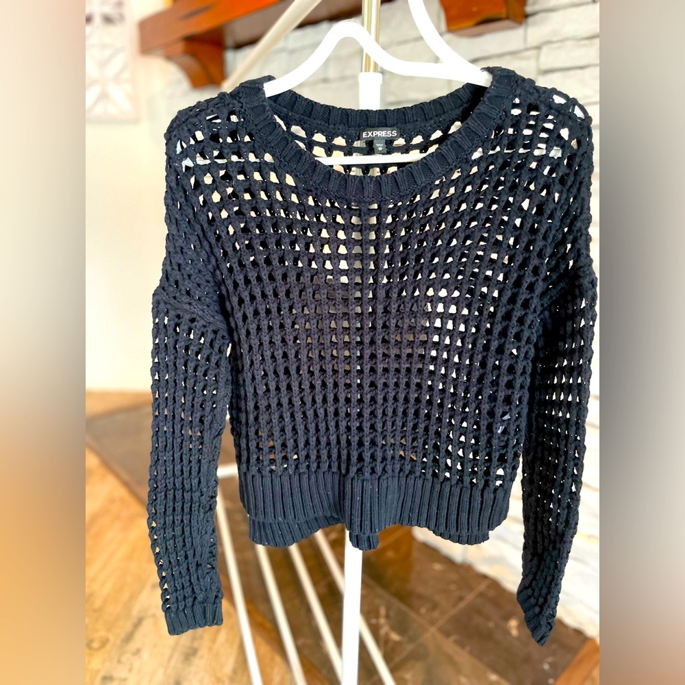 Express black sweater